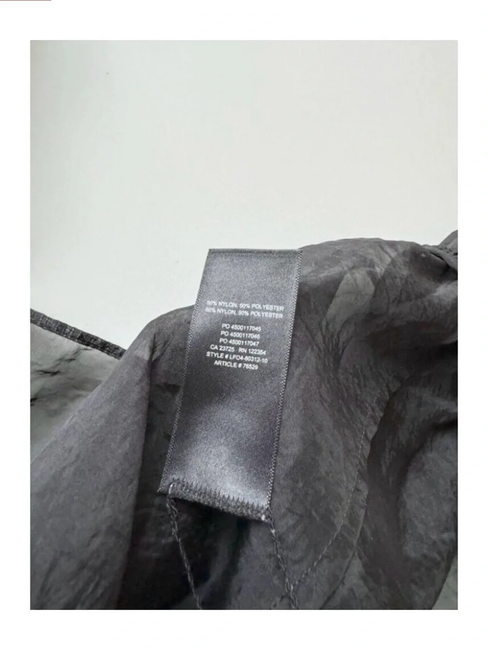 Aritzia WILFRED Madeline Black Sheer Organza Mini Babydoll Dress, Size S - Picture 11 of 13